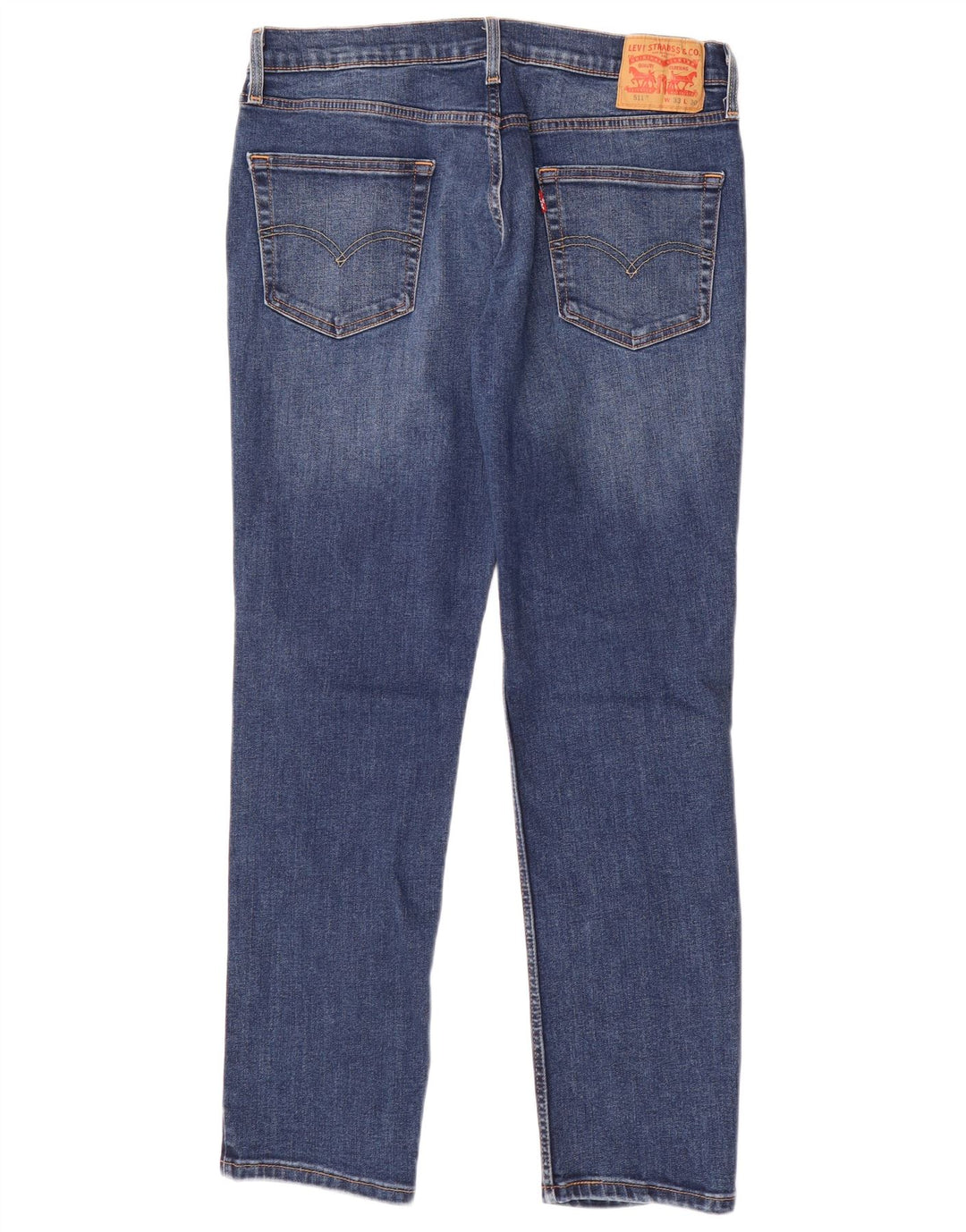 Vaqueros Levi's 511 Tapered para hombre W33 L30 Algodón azul