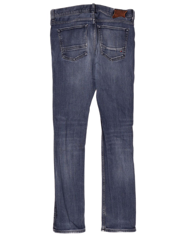 Vaqueros Tommy Hilfiger Bleecker Slim para mujer W30 L32 Algodón azul