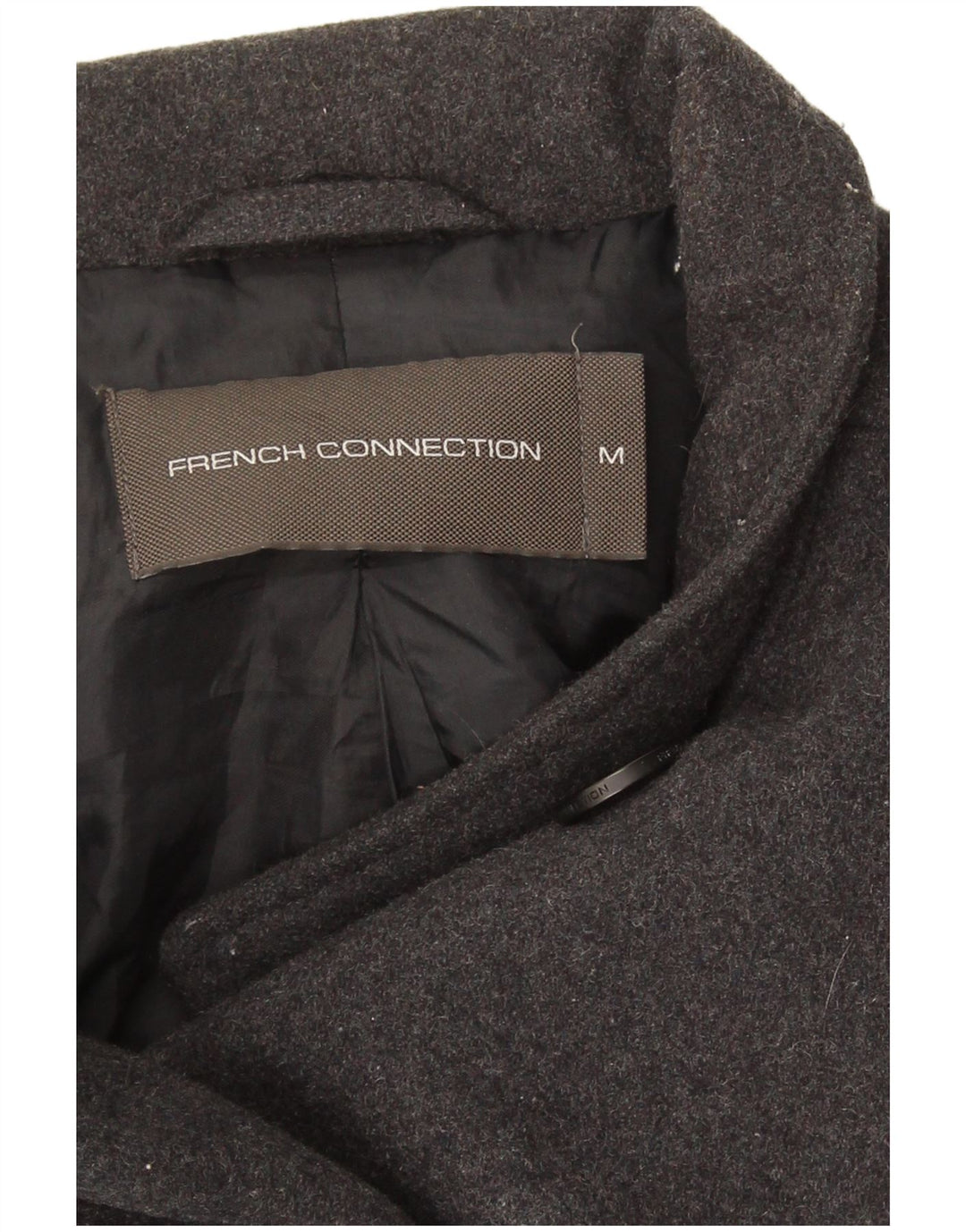 French Connection Chaquetón para hombre ES 38 Gris medio