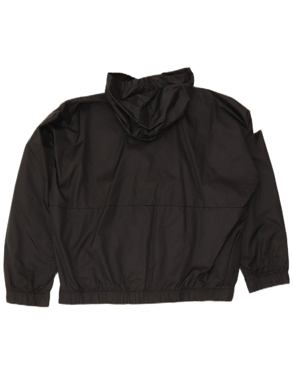 Reebok Chaqueta de Chándal con Capucha de Gran Tamaño para Mujer UK 16/18 Large Black