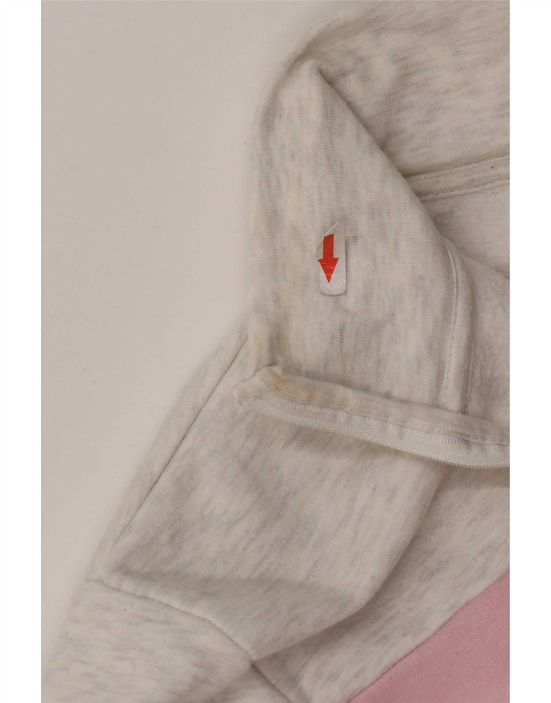 Ellesse - Sudadera corta extragrande para mujer, talla 10, color gris
