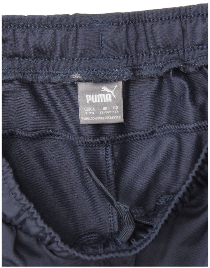 Puma Pantalón corto deportivo para niño 13-14 años Azul marino