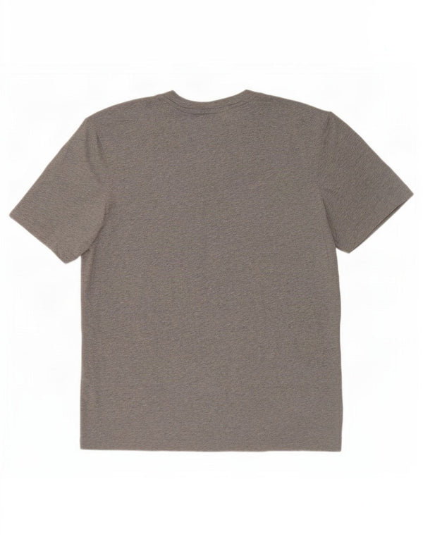 Camiseta Adidas Hombre Top Algodón Gris Medio