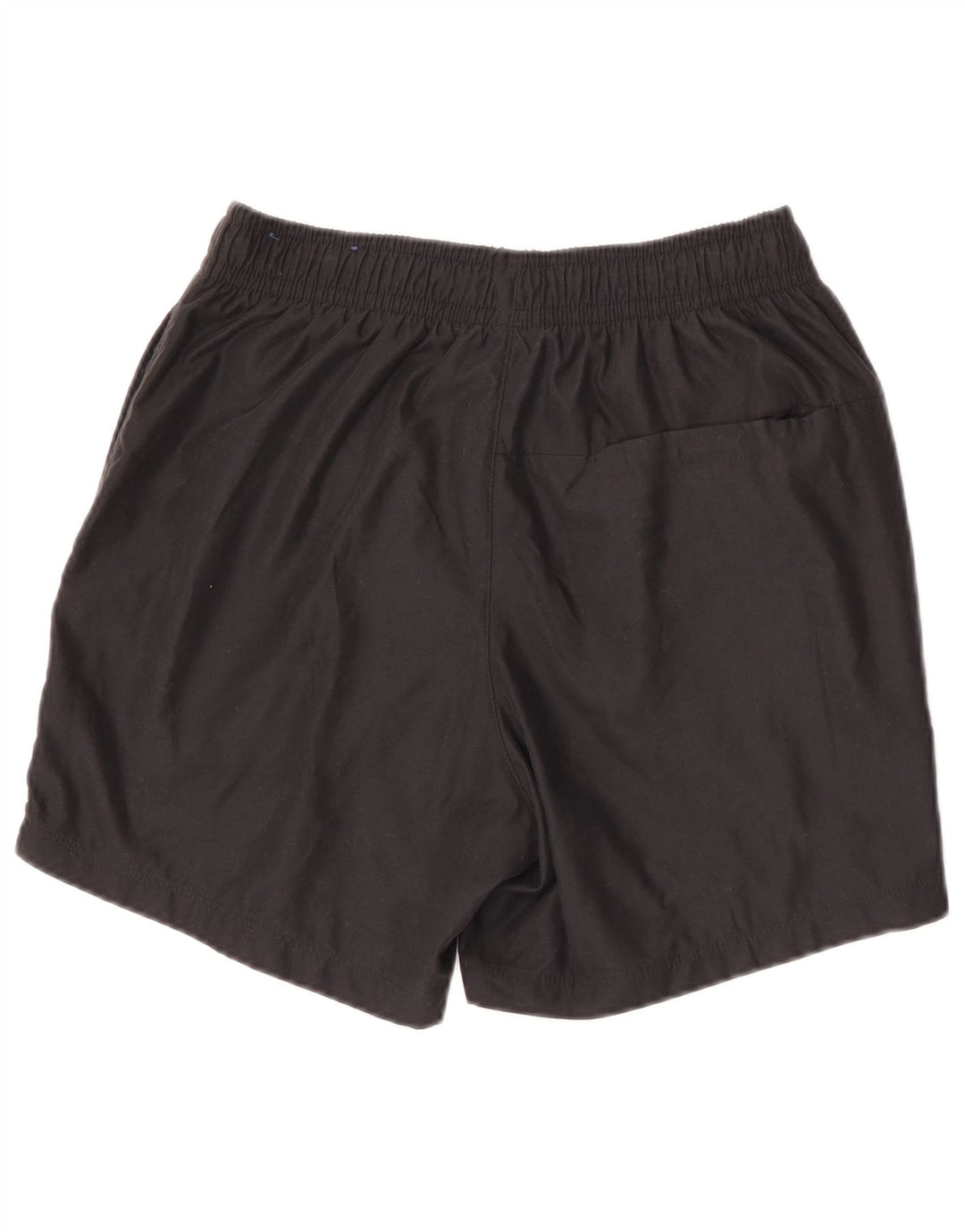 Nike - Pantalones cortos deportivos para hombre, talla pequeña, poliéster negro
