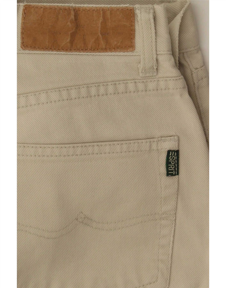 Vaqueros Cónicos Mujer Esprit W25 L29 Beige