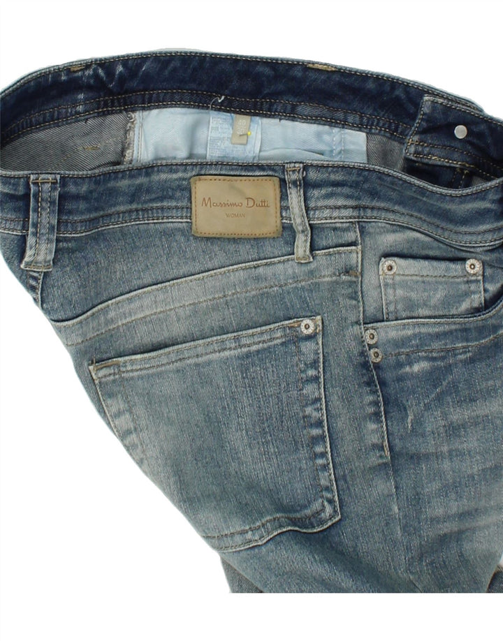 MOSSIMO Womens Capri Straight Jeans W30 L22 Blue Cotton Vintage Mossimo and Second-Hand Mossimo from Messina Hembry 