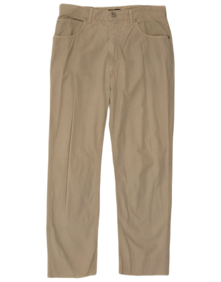Pantalones Casuales Recto Hombre Trussardi W36 L30 Gris