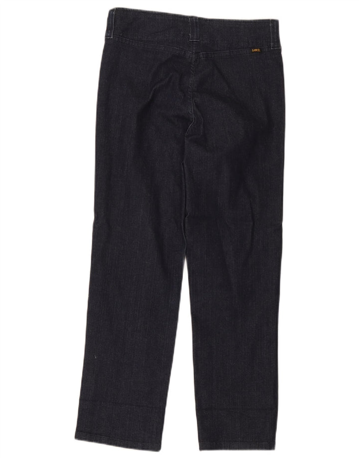 Vaqueros Cortos Lee Mujer W28 L24 Azul Marino