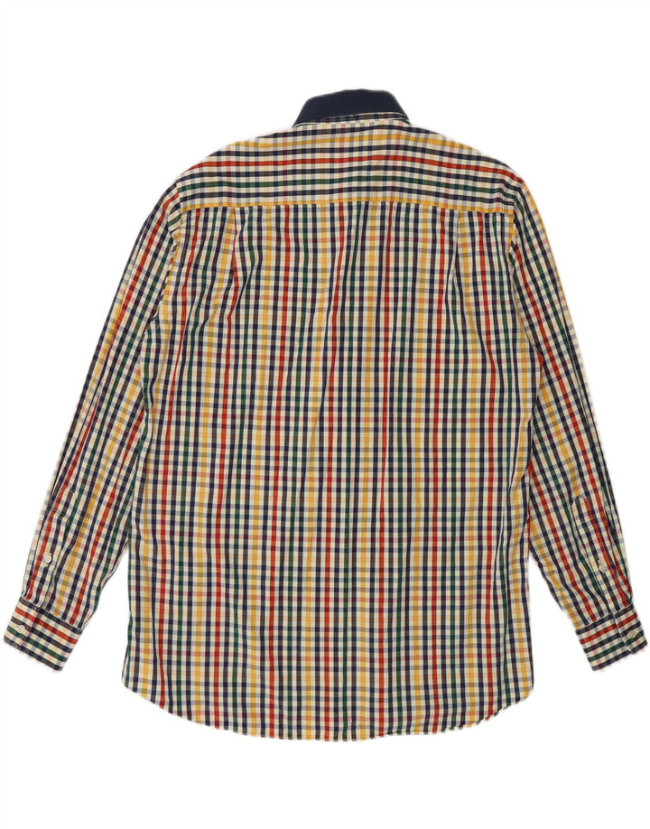 Paul & Shark Camisa náutica para hombre Talla 40 Mediana Cuadros multicolores