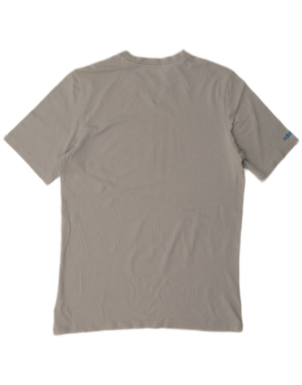 Adidas Camiseta Gráfica para Niños Top 15-16 Años Gris Algodón