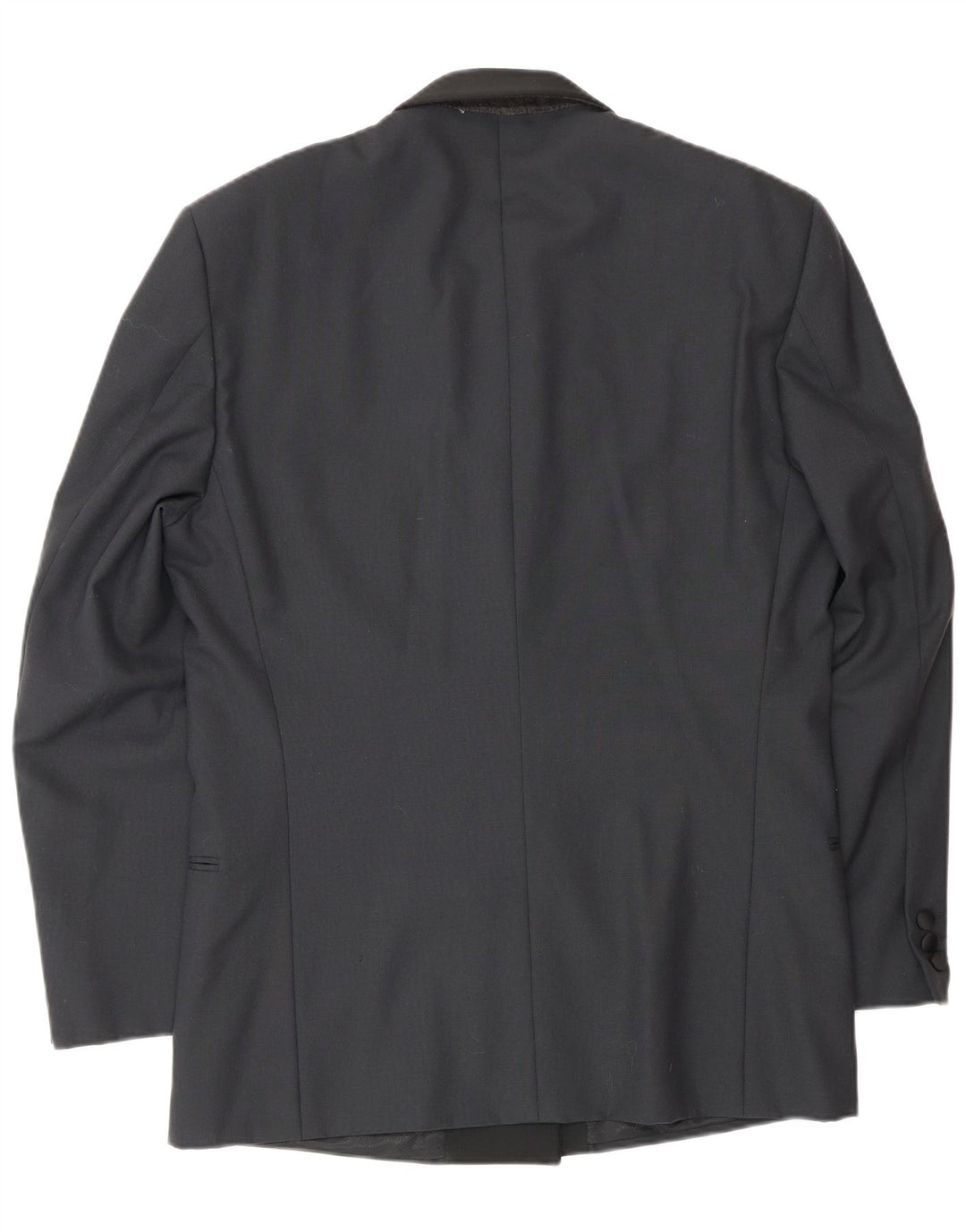 Chaqueta tipo blazer con doble botonadura para hombre Profilo IT 48 Lana virgen negra mediana