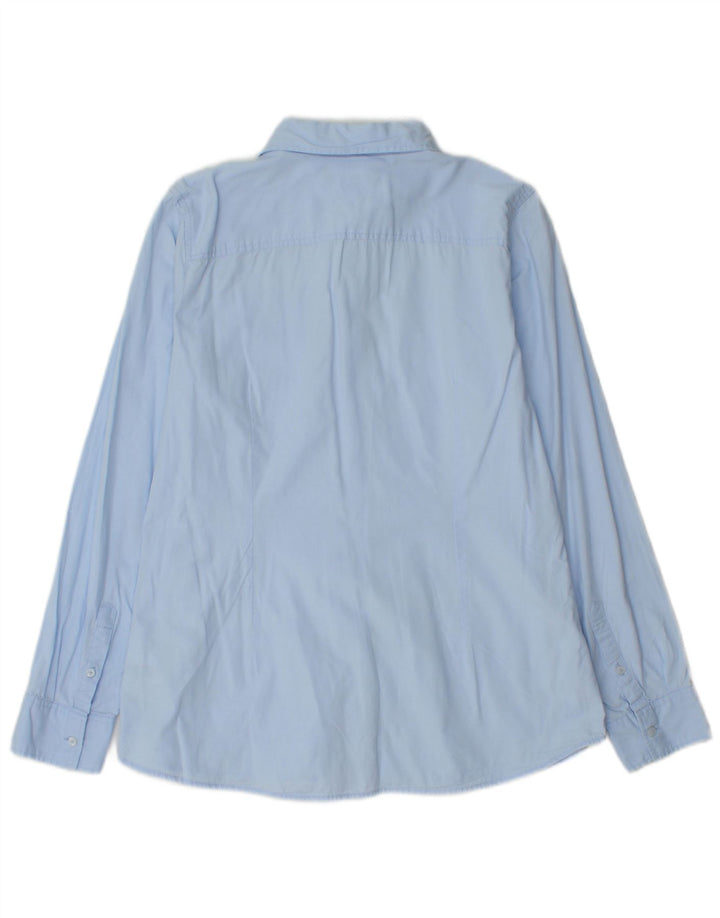Camisa Tommy Hilfiger Mujer Classic Fit Algodón Azul Grande