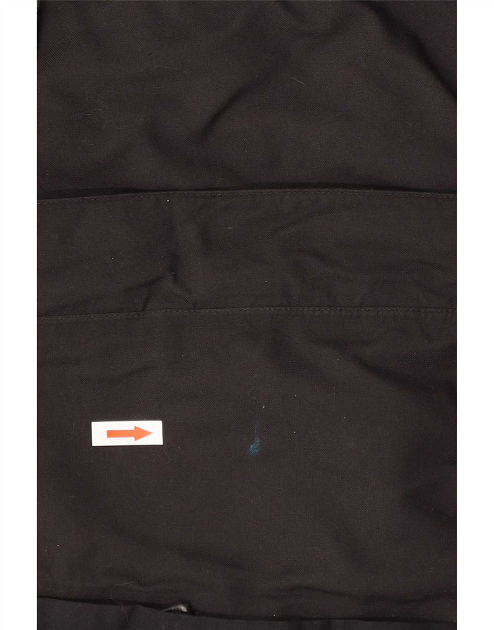 The North Face Chaqueta impermeable con capucha para mujer UK 12 Medium Black Nylon