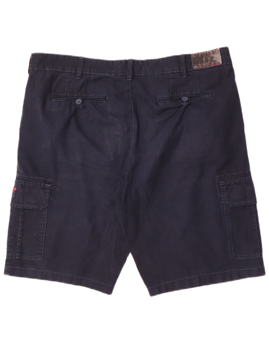 Mistral Pantalones cortos cargo para hombre IT 54 2XL W38 Azul marino Algodón