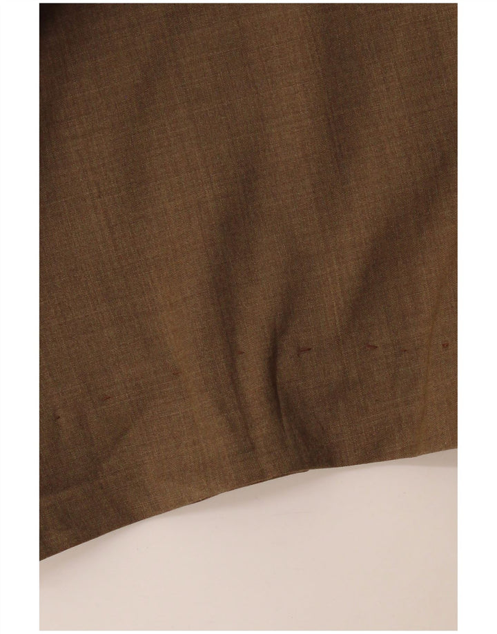 Dockers Pantalón de traje con pinzas para hombre W36 L27 Caqui