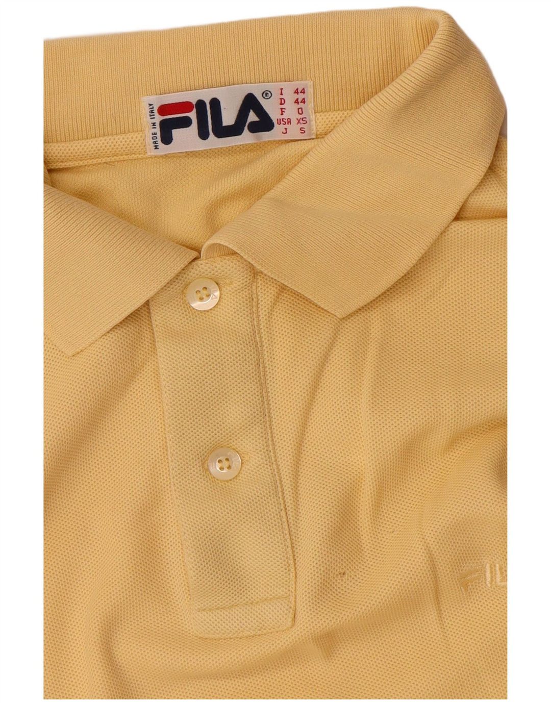 Polo Fila Hombre XS Amarillo