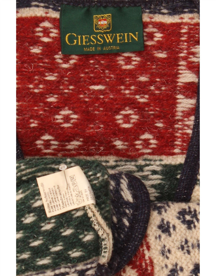 Giesswein Cárdigan para Mujer EU 42 Large Multicolor Geométrico