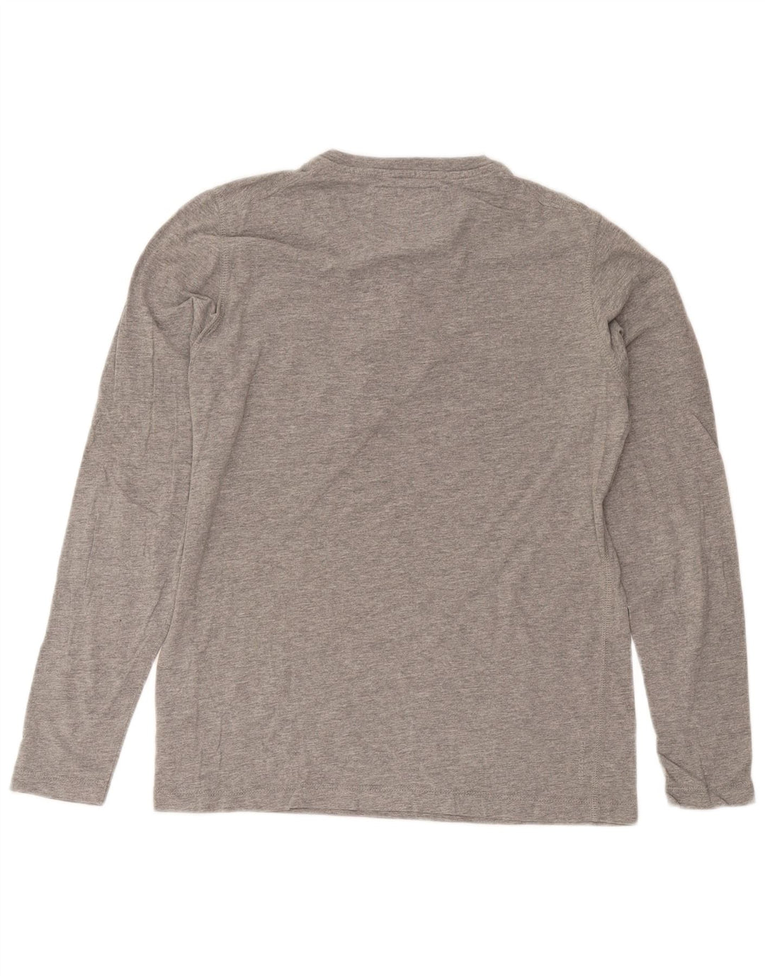 Jack & Jones Hombre Top Manga Larga Algodón Moteado Gris Grande