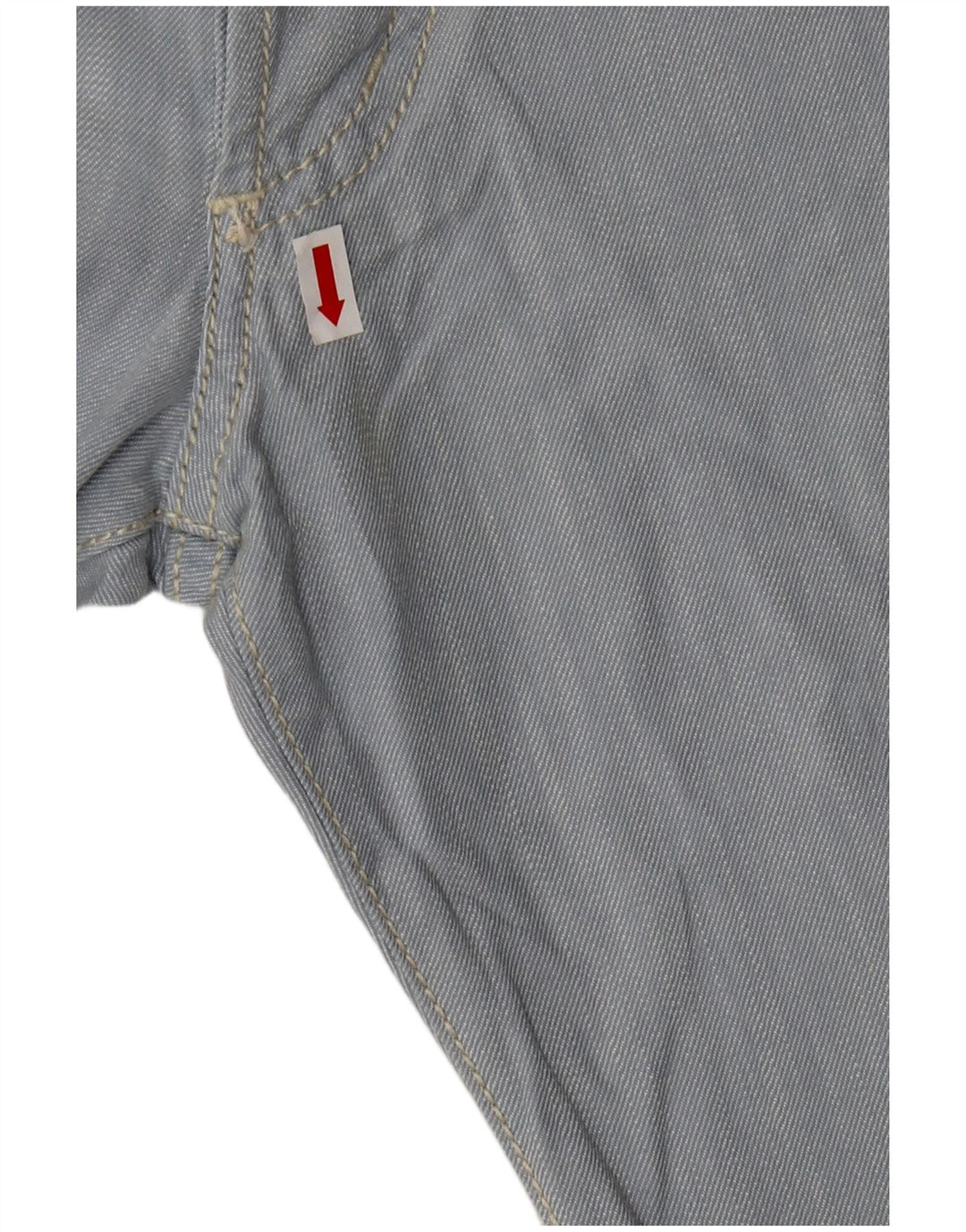 Roy Rogers Vaqueros rectos para hombre W32 L29 Algodón azul