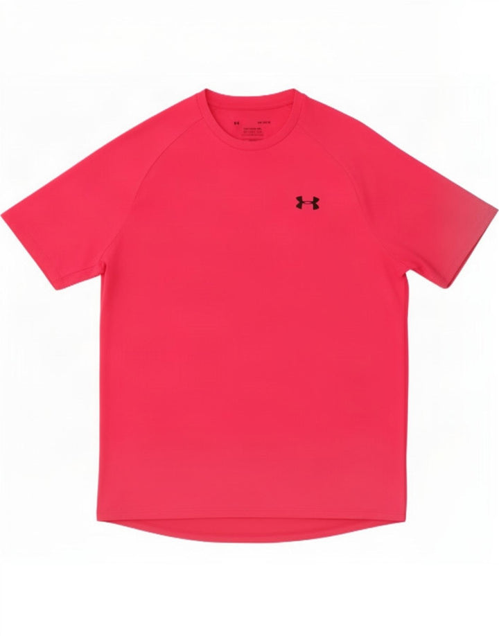 Camiseta Under Armour Hombre Top Medium Rosa Poliéster