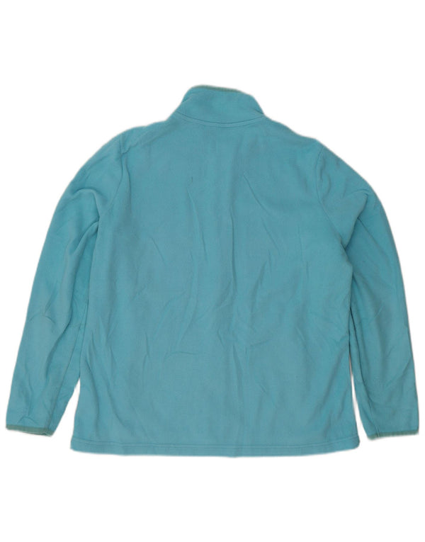 Marks & Spencer Chaqueta polar para mujer UK 46 Grande Poliéster azul