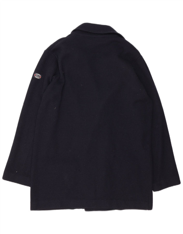 Chaqueta tipo blazer de punto con doble botonadura para hombre azul marino IT 52 Large Azul marino