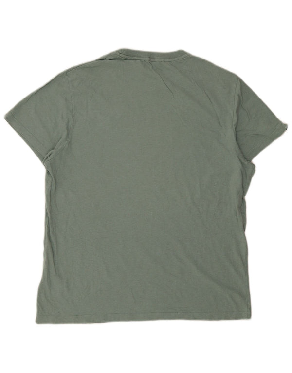 Superdry Camiseta para hombre Top 2XL Algodón verde