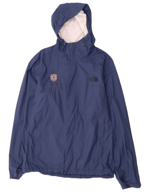 The North Face Chaqueta impermeable con capucha para hombre UK 38 Medium Azul marino Nylon