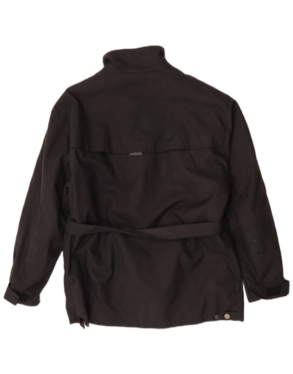 Clover Chaqueta Racer para Hombre UK 42 XL Poliamida Negra