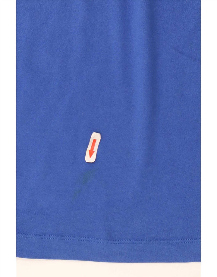Camiseta Nike Dri Fit para hombre Top de algodón azul medio