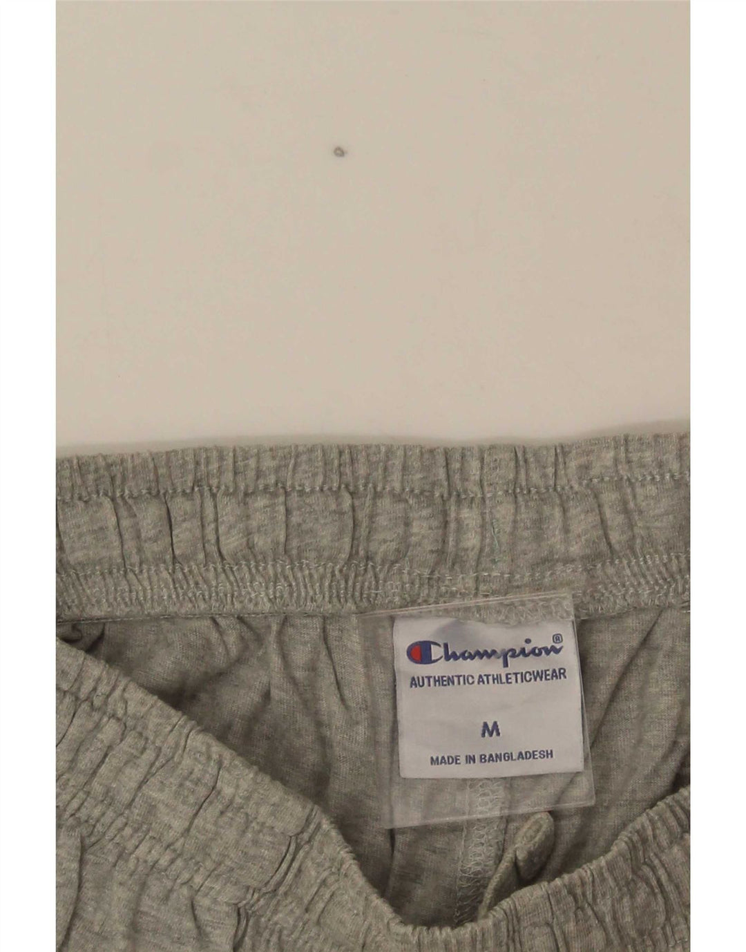 Champion Shorts deportivos con gráficos para hombre de algodón gris medio