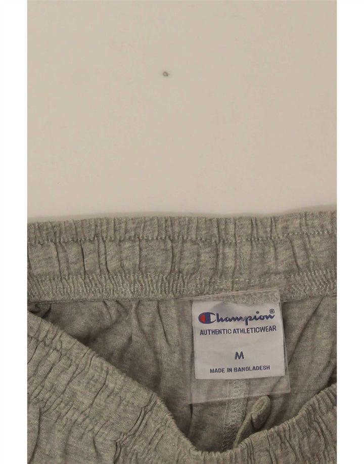 Champion Shorts deportivos con gráficos para hombre de algodón gris medio