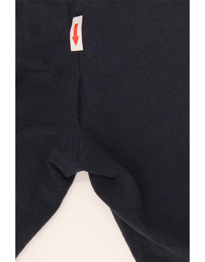 Puma - Pantalón de chándal para hombre, talla grande, nailon azul marino