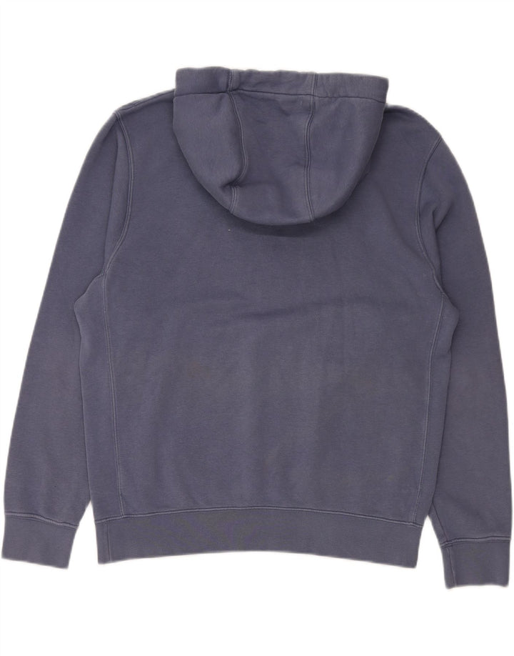 Nike Jersey con capucha para hombre, color azul medio, algodón