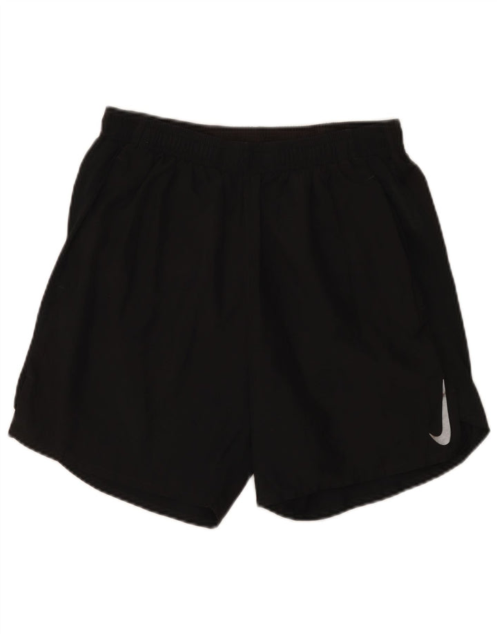 Pantalones cortos deportivos Nike Dri Fit para hombre Poliéster negro mediano