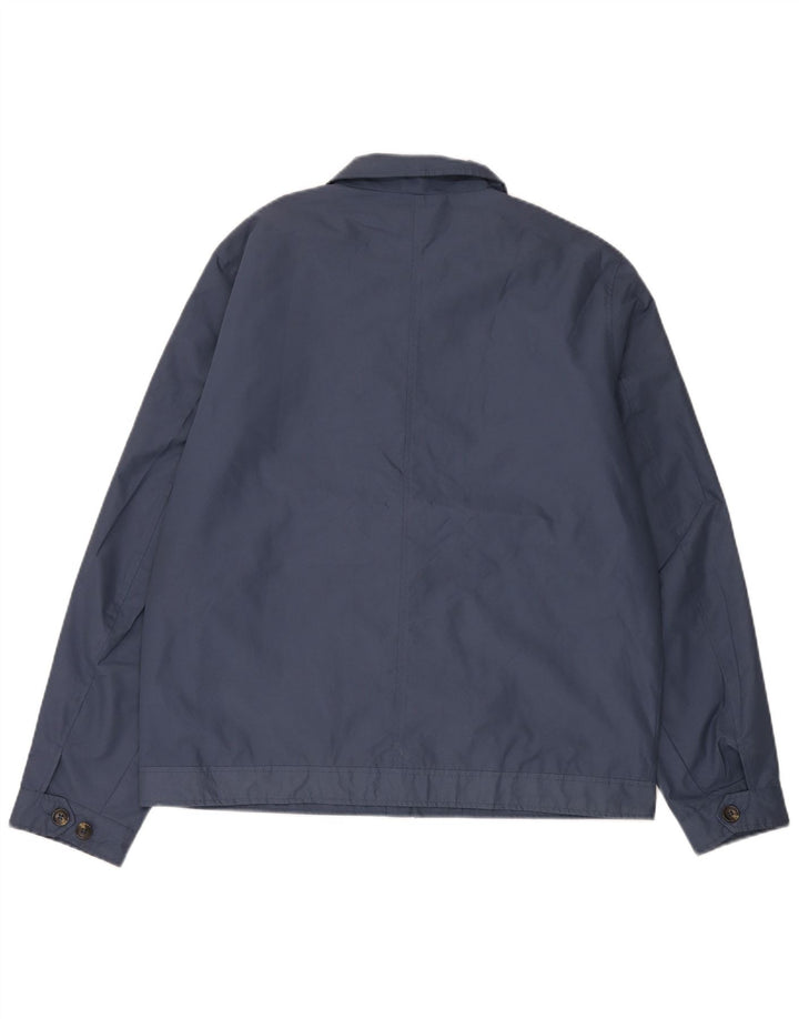 James Pringle Chaqueta Bomber para Hombre UK 40 Grande Poliéster Azul