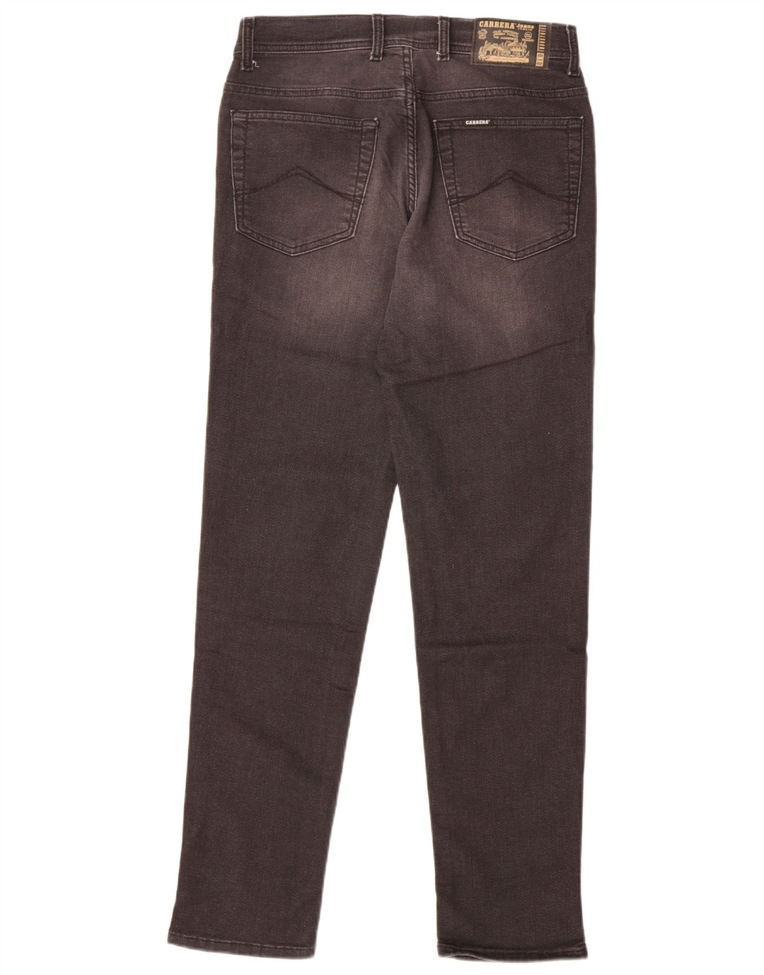Carrera Mens 700 Jeans Rectos Regulares W31 L32 Algodón Gris