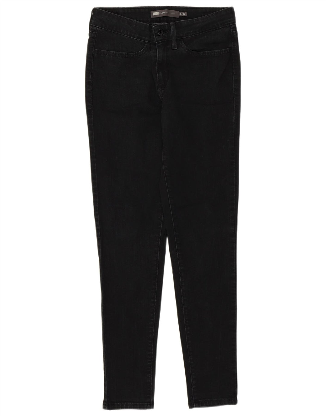 Levi's Jeans Legging para Mujer US 4 Small W27 L28 Algodón Negro