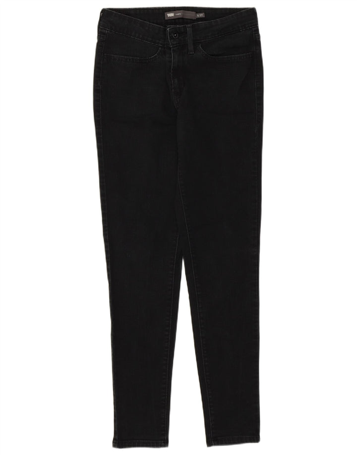 Levi's Jeans Legging para Mujer US 4 Small W27 L28 Algodón Negro