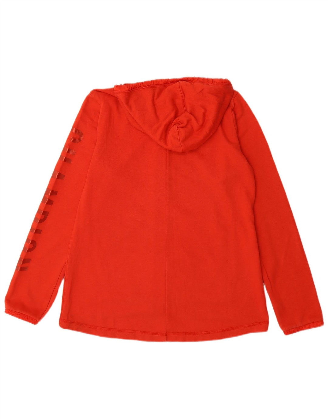 Champion Sudadera con capucha y cremallera gráfica para mujer UK 14 Medium Red
