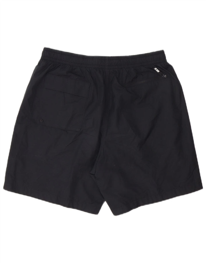 Nike - Pantalones cortos deportivos para hombre, talla grande, poliéster negro