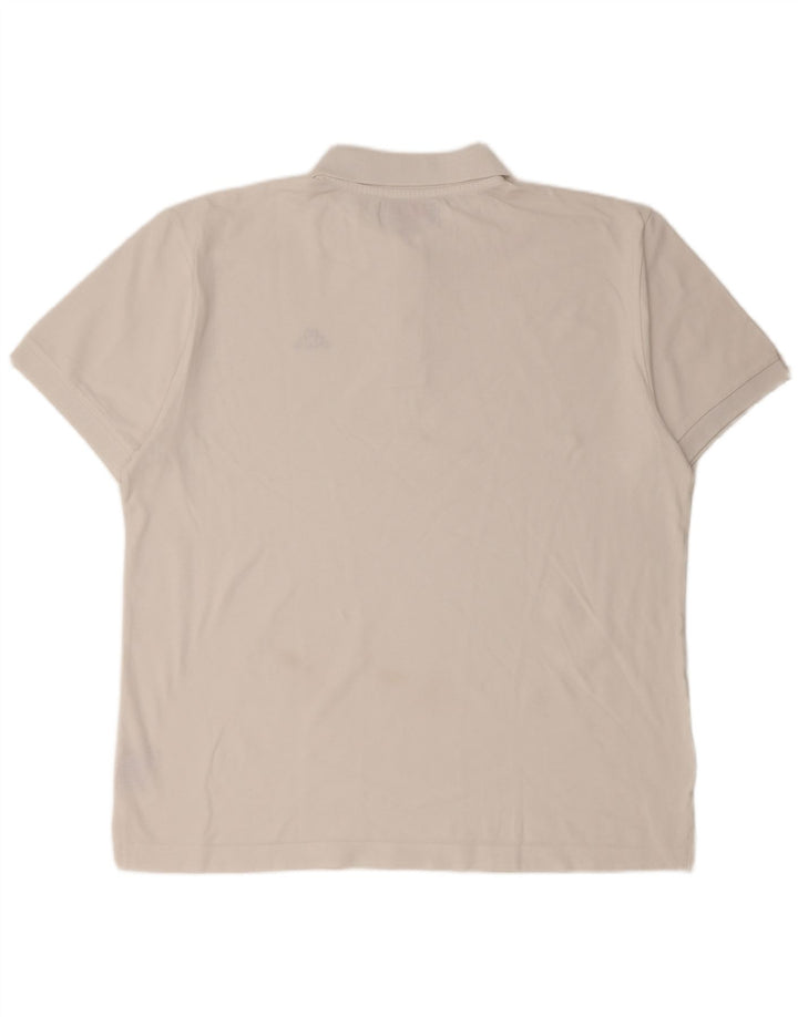 KAPPA Polo Hombre XL Blanco Algodón