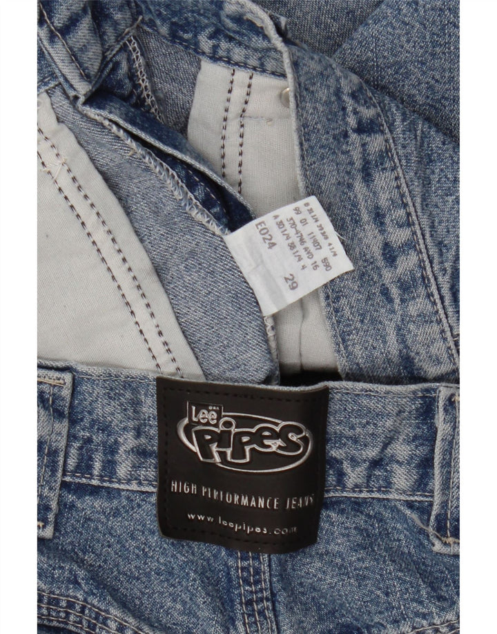 Shorts vaqueros para mujer LEE W29 Algodón azul medio