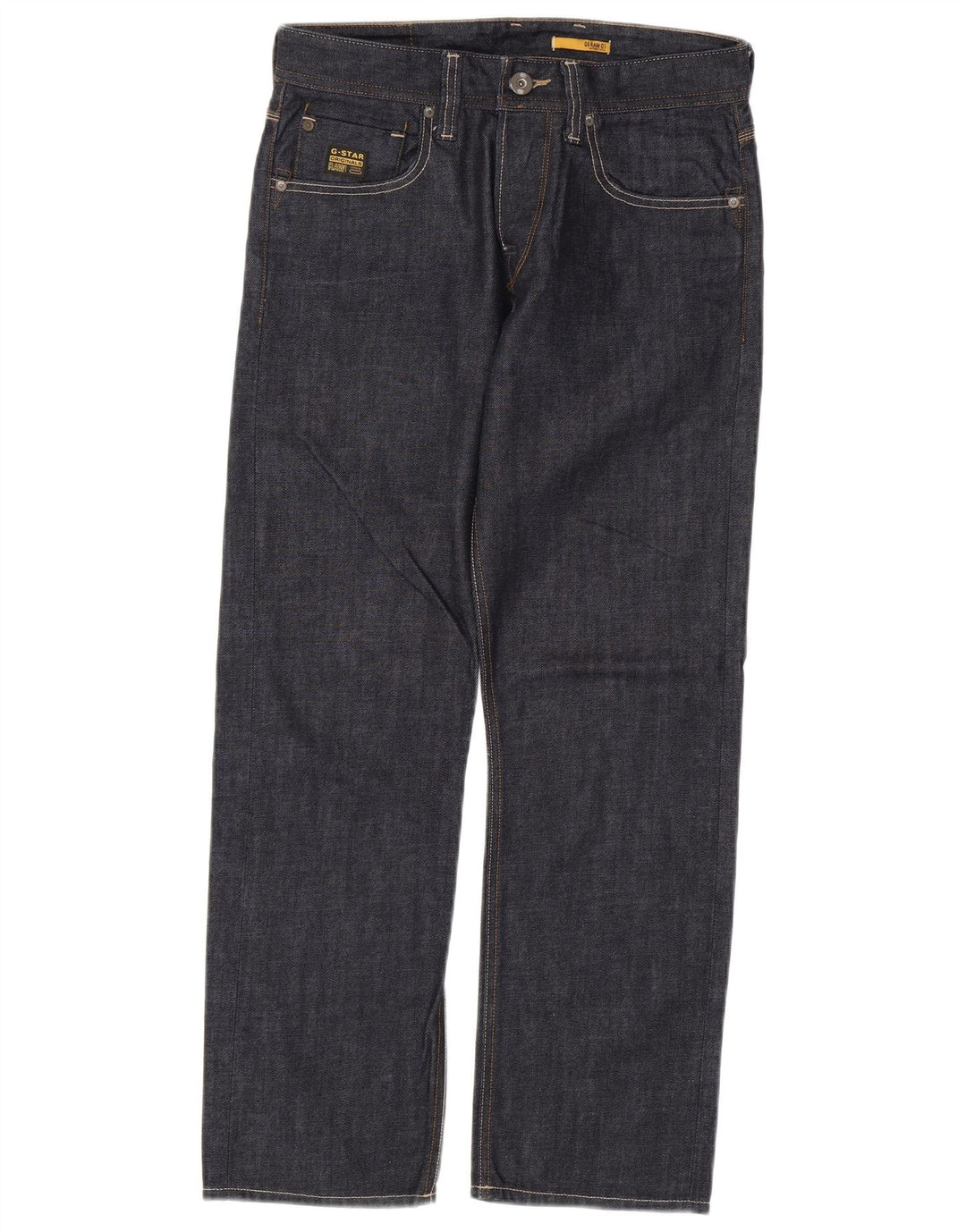 Vaqueros rectos para hombre G-STAR W30 L30 Algodón azul marino