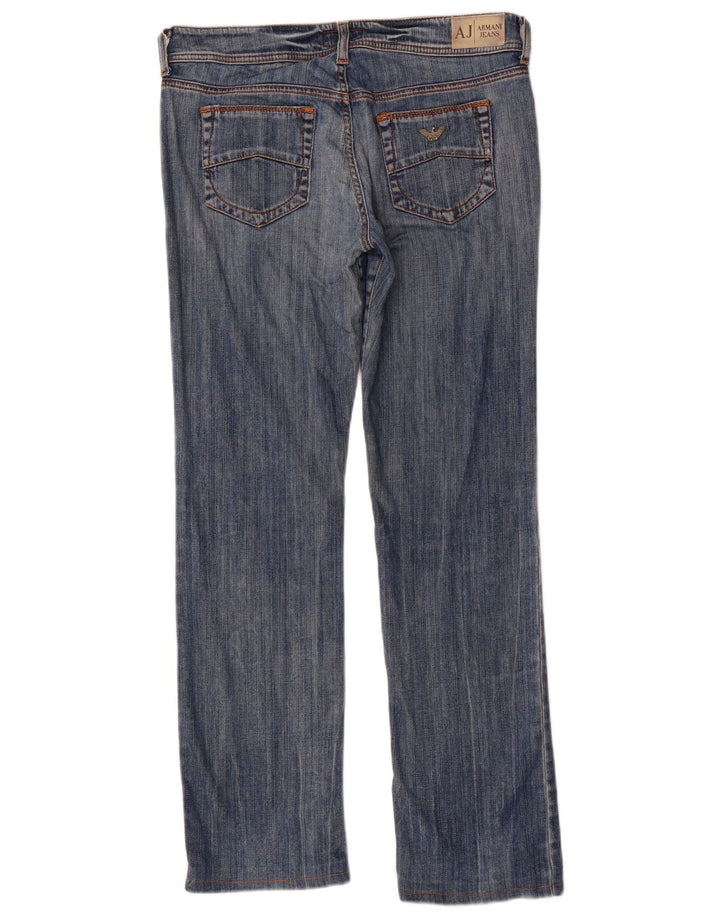 Jeans Armani Mujer Bootcut W29 L29 Algodón Azul