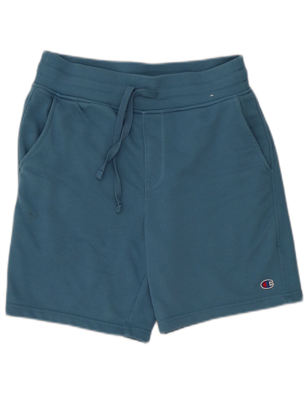 Champion Pantalones Cortos Deportivos Para Hombre Pequeño Algodón Azul