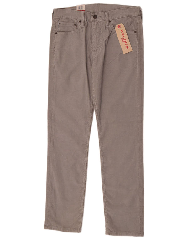 Levi's Mens 511 Slim Pana Pantalones W32 L32 Algodón Gris