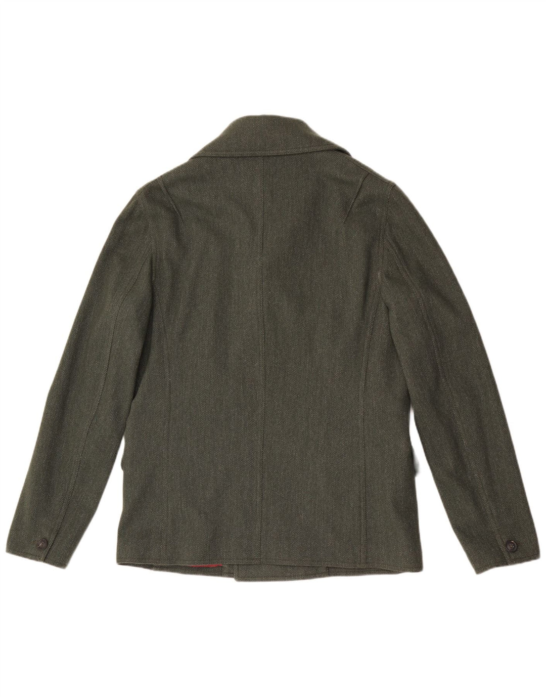 Chaquetón para hombre Liu Jo UK 40 Lana de espiga verde grande