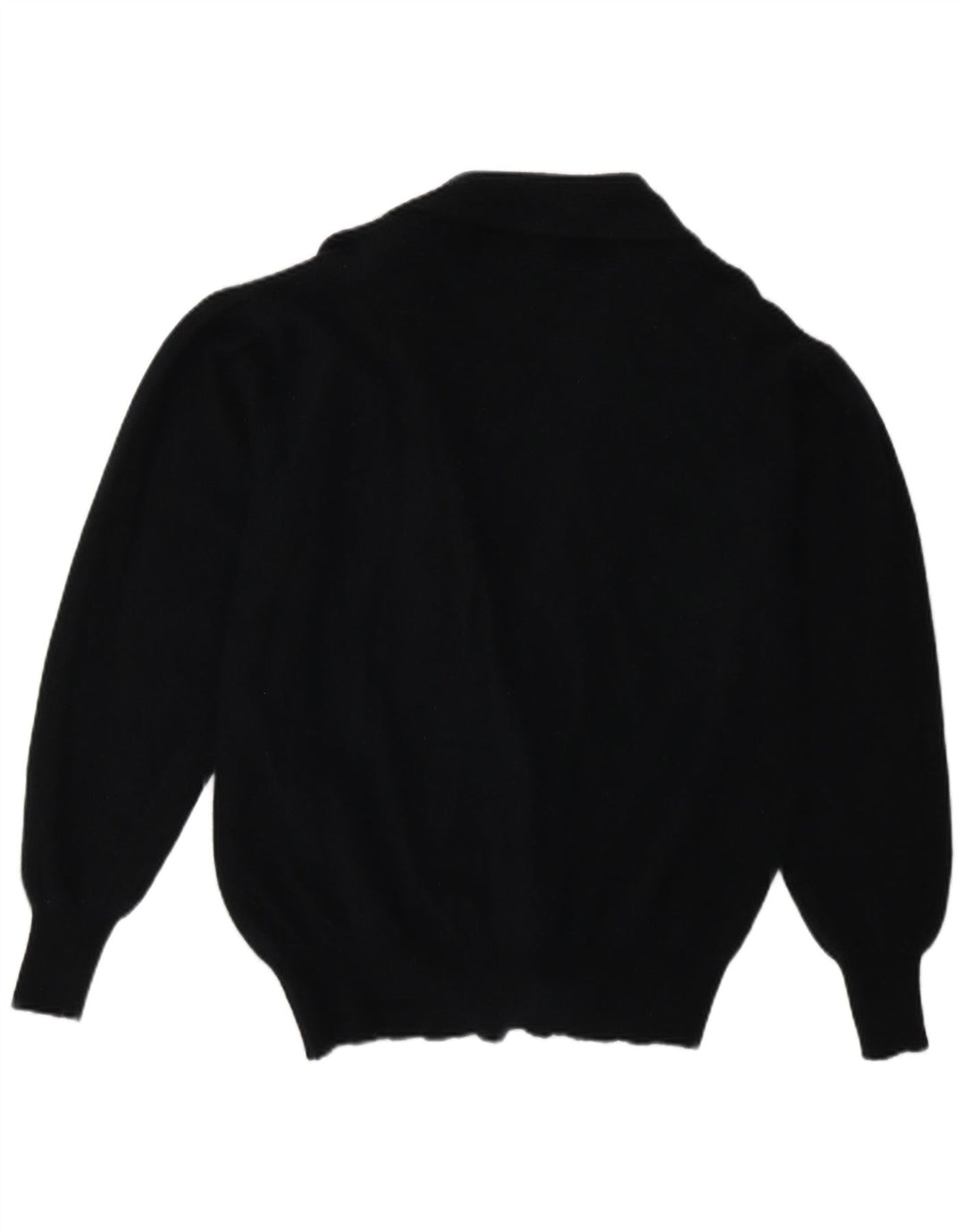 Vintage mujer Cardigan suéter Reino Unido 16 grande azul marino