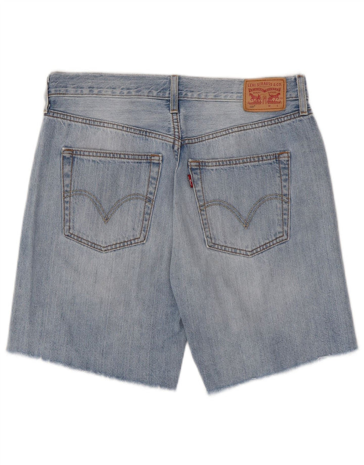 Levi's Hombre 501 Shorts De Mezclilla W30 Algodón Azul Medio